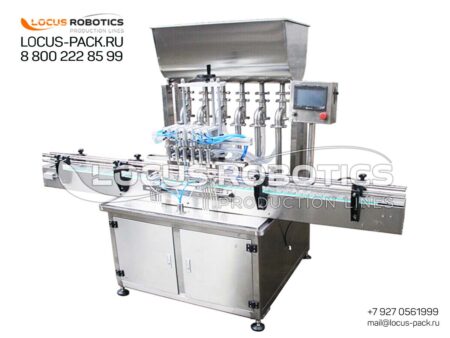 Linear Piston Dispenser for Household Chemicals LPF-100 (Six Nozzles)