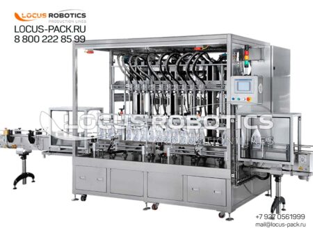 LFM-100 Automatic Filling Block with Liquid Flow Meters for Detergents and Foaming Agents