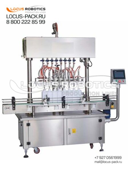 Automatic Linear Piston Dispenser for Foaming Products LPF-100 (Eight Nozzles)