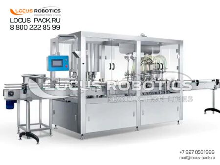 LR-1000 Rotary Monoblock Filling and Capping Machine for Vegetable & Edible Oils