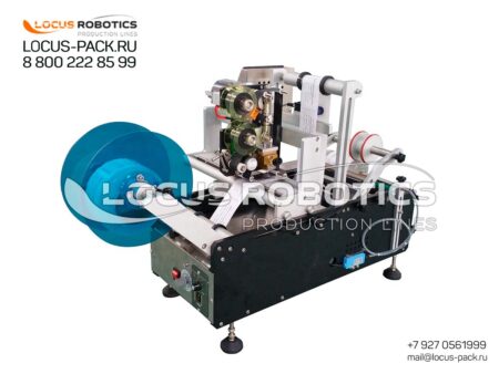 L-40: Semi-Automatic Bench-Top Labeling Machine with Dater for Dual-Label Application