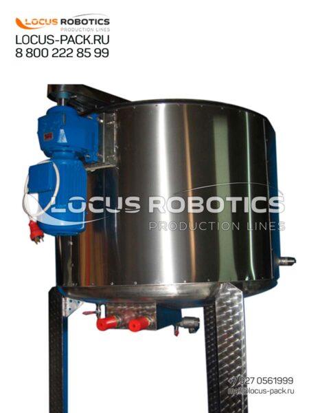 V-10 - 10L Jacketed Reactor with Slit Agitator
