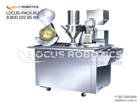 Semi-Automatic Capsule Filling Machine for Size 00 Hard Gelatin Capsules - Model LHGC-100