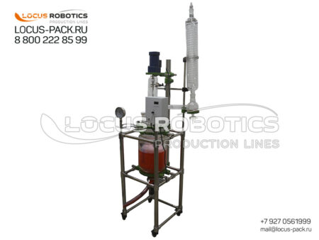 V-30 - 30L GMP Pharmaceutical Glass Reactor