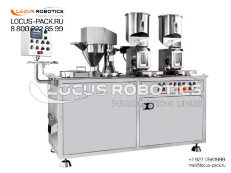 High-Speed Semi-Automatic Capsule Filling Machine with Dual Filling Modules - Model LHGC-100