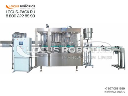 LR-500 Series: Rotary Monoblock for Carbonated Beverage Filling and Capping in PET Bottles