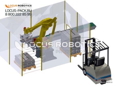 ROB-300: Industrial Palletizing Robot