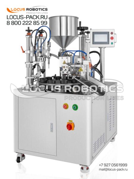TBM-20 Semi-Automatic Tube Filling and Crimping Monoblock
