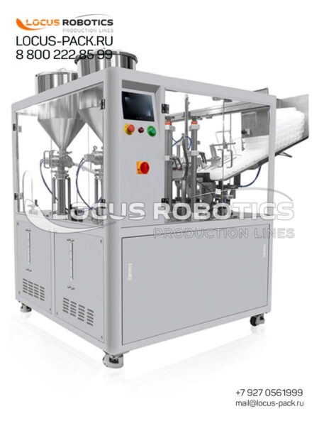 TB-30 Automatic Tube Filling Monoblock with Dual Piston Dosers for Extrusion Tubes