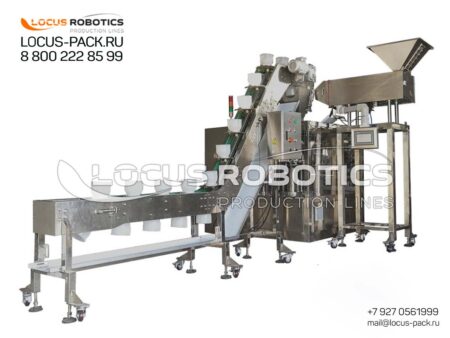 LDP-200: Dual-Dispenser Rotary Monoblock for Mixed Solid & Bulk Product Packaging (for Mixed Products)