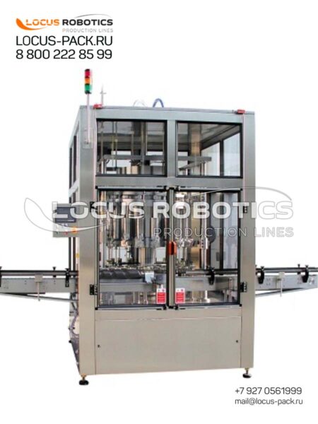 LRF-100 High-Performance Rotary Dosator with Liquid Flow Meters for Cosmetics Filling