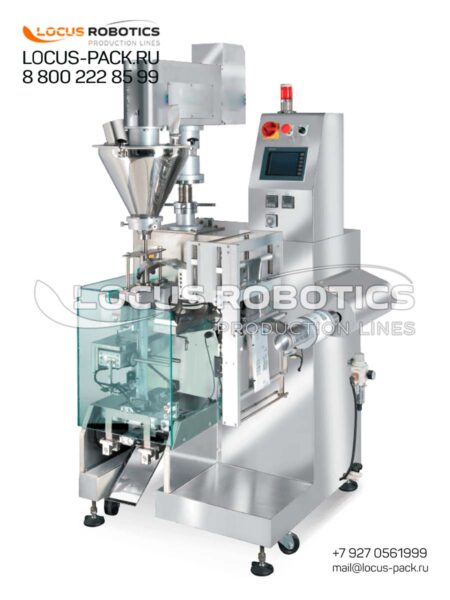 LPV-50 Vertical Sterile Powder Sachet Packaging Machine with Auger Dosator (GMP Compliant)