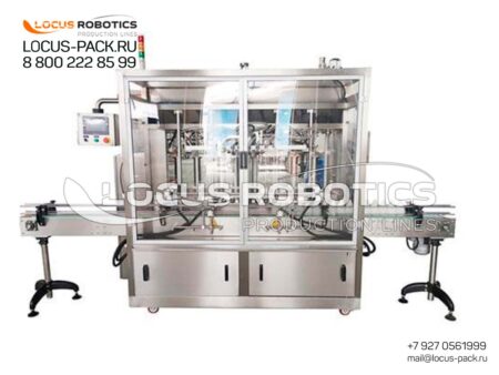 LF-100: Automatic Piston Filling Block for Carbonated Water, Beverages, Tea, and Sunflower Oil