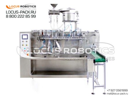 LDP-500: Linear System for Filling and Capping Doy-Pack Pouches