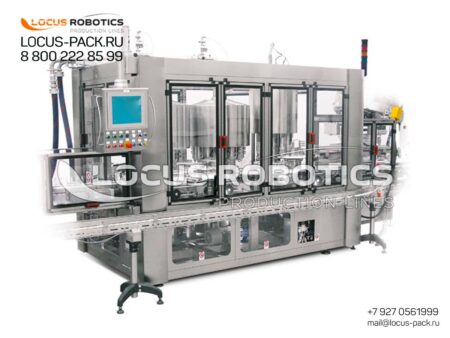 RC-100 Rotary Bottling System for Liquid Soap & Foaming Products