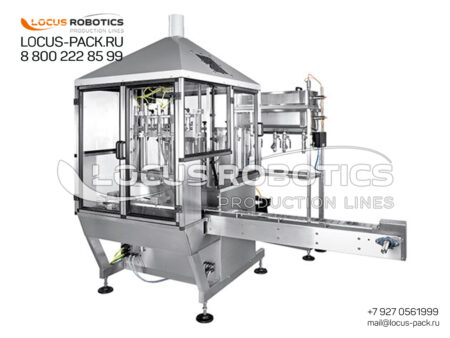 LF-100: Automatic Filling Block with Top Vapor Extraction for Aggressive Liquids with Evaporation