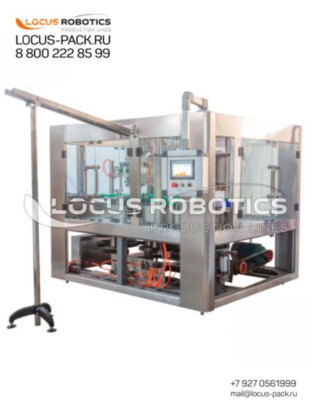 RC-100 Rotary Bottling System for Aluminum Cans with Easy-Open Lids