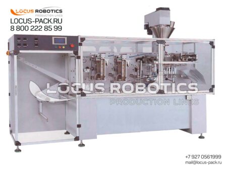 LDP-500 Linear System for Filling & Sealing Made Doy-Pack Pouches with Screw Dispenser