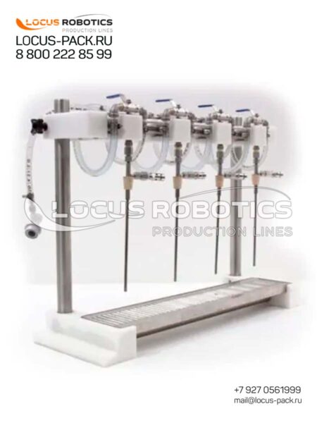 LCIF: Four-Nozzle Mechanical Filling Station for Carbonated Beverages