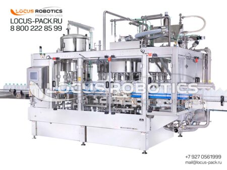 RC-100 Industrial Monoblock for Household Chemicals - Large Container Filling System