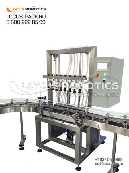 LF-500 Gravity Filling Block for Vegetable Oil and Other Food Products