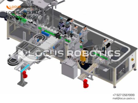 Robotic Filling & Capping Complex LLT-200: Precision for Cosmetics