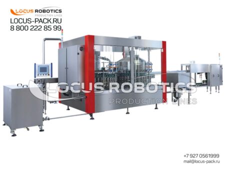 RC-100 Right-Hand Configuration Monoblock - Rinsing, Filling & Capping System