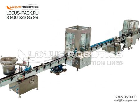 ALR-300 Explosion-Proof Automatic Aerosol Filling Line with Valve Orienter, Crimping, and Gas Injection Module