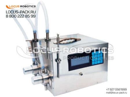 LGD-50 Semi-Automatic Desktop Twin-Drive Gear Dosator for Liquid and Gel Products