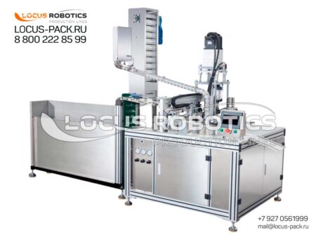 TBC-30 Automatic Monoblock with Cartridge Orienter, Piston Dispenser, and Servo Drive