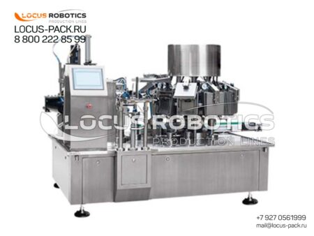 LDP-300 Automatic Monoblock for Vacuum Filling and Sealing of Doypack Pouches