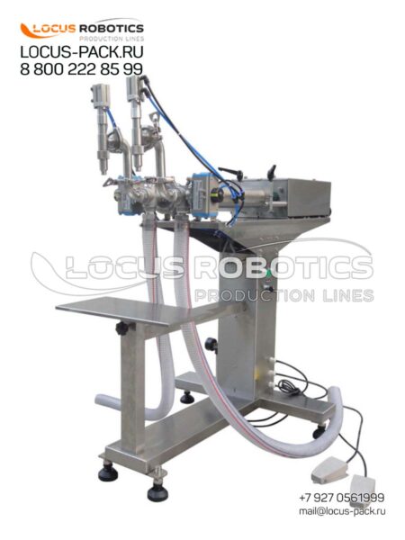 Twin-Nozzle Piston Dispenser for Highly Viscous Products LPF-20-200-2000