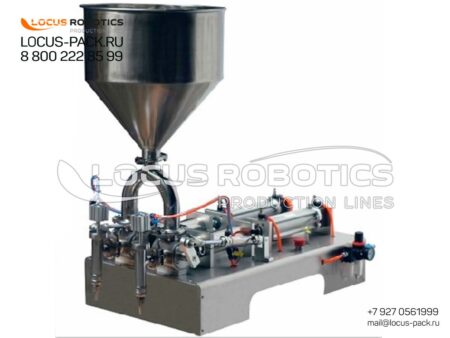 LPF-20 Semi-Automatic Dual-Nozzle Benchtop Piston Filler