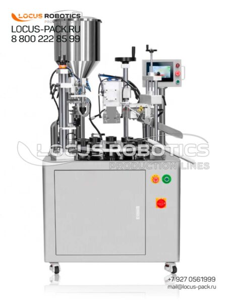 TBM-20 Semi-Automatic Tube Filling and Crimping Monoblock