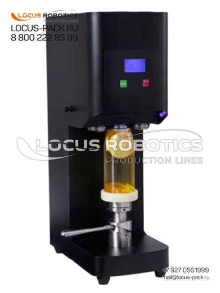 CM-100 Semi-Automatic Tabletop Capper for Easy-Open Lids