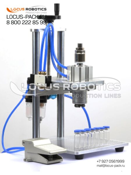 CM-100: Precision Crimping for Penicillin Vials