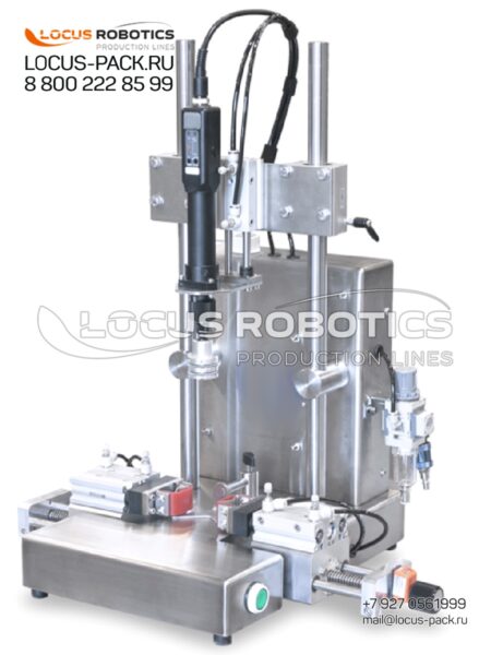 CM-100: Secure Benchtop Capping with Pneumatic Clamping