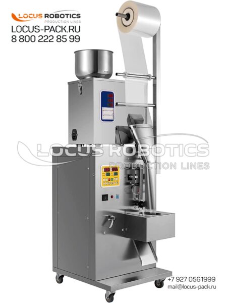 LPV-50 Compact Vertical Form-Fill-Seal Machine with Vibratory Weigh Doser