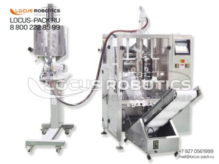 LPV-50 Automatic Vertical Packaging Machine with Piston Dosator for Flow-Pack and Pillow Bags
