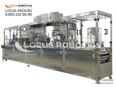 LPG-200 High-Speed Automatic Cottage Cheese Cup Filling and Sealing Machine