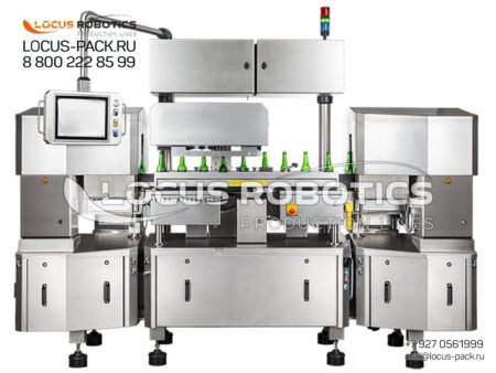LCM-200 Automatic High-Speed Complex for Visual Inspection of Clear or Dark Glass Bottles for the Food Industry