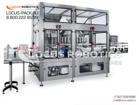 LRF-100 High-Speed Rotary Dosator with Piston Cylinders for Household and Automotive Chemicals