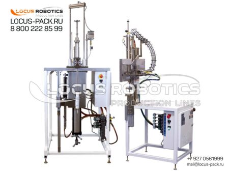 TBC-20 Semi-Automatic Piston Dispenser and Capper Set for Tube Packaging