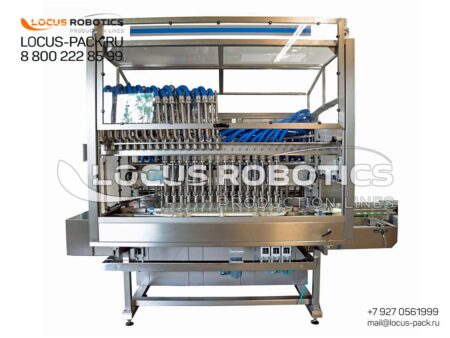 LF-100: Automatic Piston Filling Block for Construction and Industrial Chemicals
