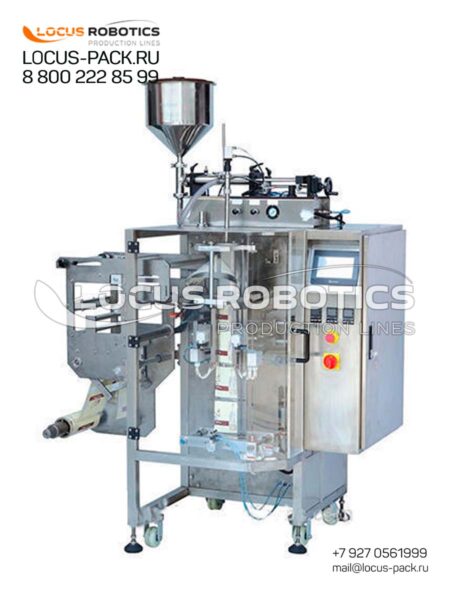 LPV-50 Vertical Packaging Machine with Piston Dosator for Three-Seam Sachets