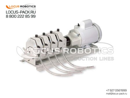 LFP-10: Four-Head Transfer Peristaltic Pump
