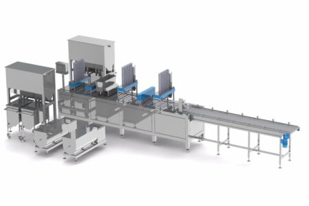 LPG-200 Automatic Linear Multi-Head Machine for Filling and Sealing Processed Cheese