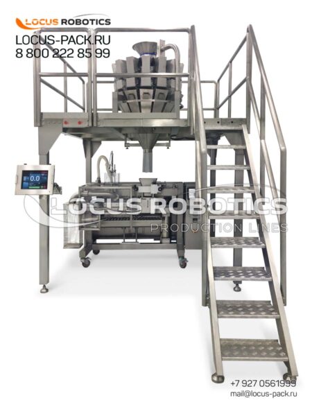 LDP-100 Modular Semi-Automatic Monoblock with Multi-Head Weigher