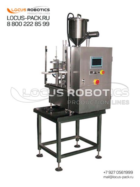 LPG-50 Benchtop Semi-Automatic Cup Filling and Sealing Machine