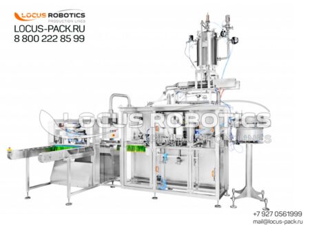 LDP-500 Linear Complex for Aseptic and Hot Filling into Ready-Made Doy-Pack Pouch Packages with Screw Cap